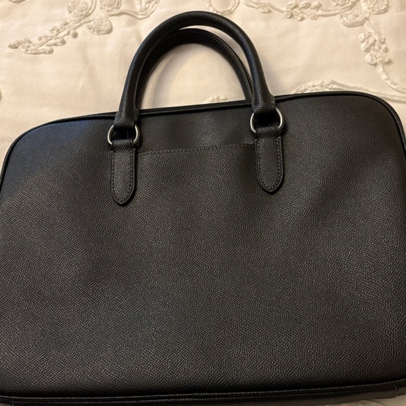 Coach Black Leather Bag/Briefcase - Picture 2 of 6